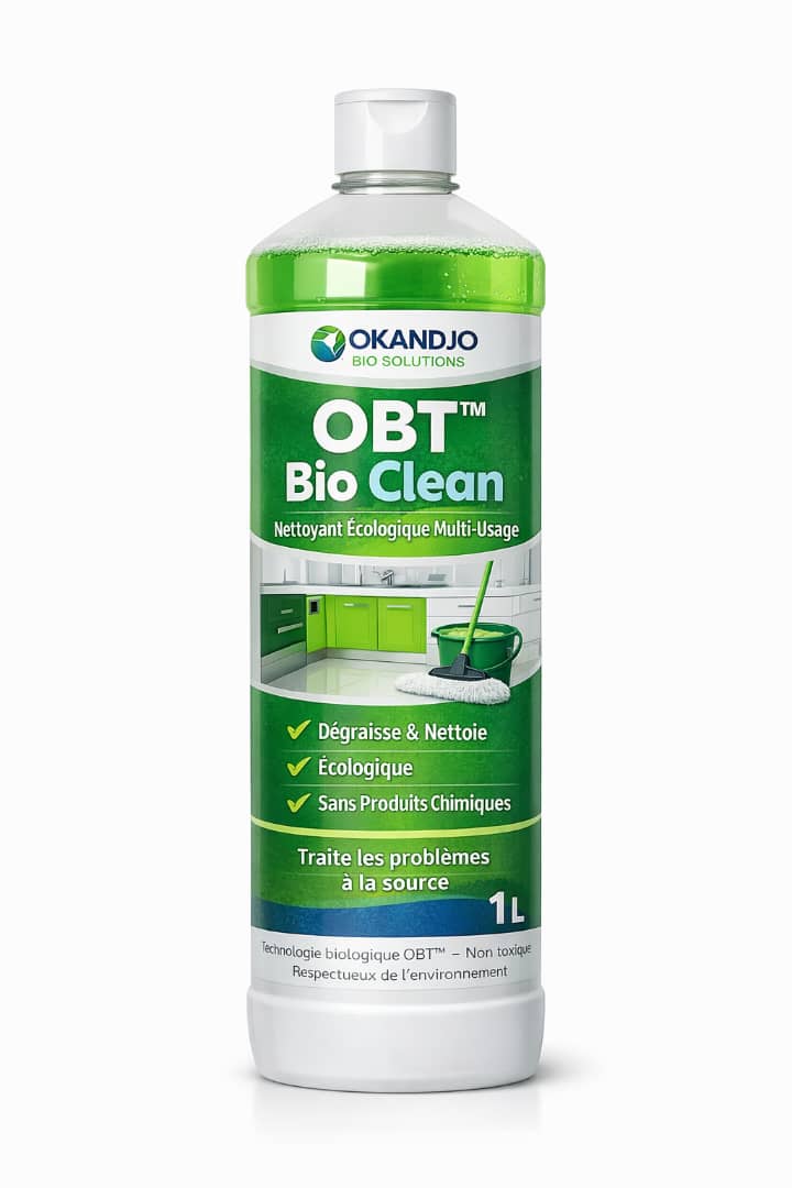 OKANDJO BIO SOLUTIONS OBT Bio Clean nettoyant écologique multi-usage 1 litre – GTIN 6176000170648