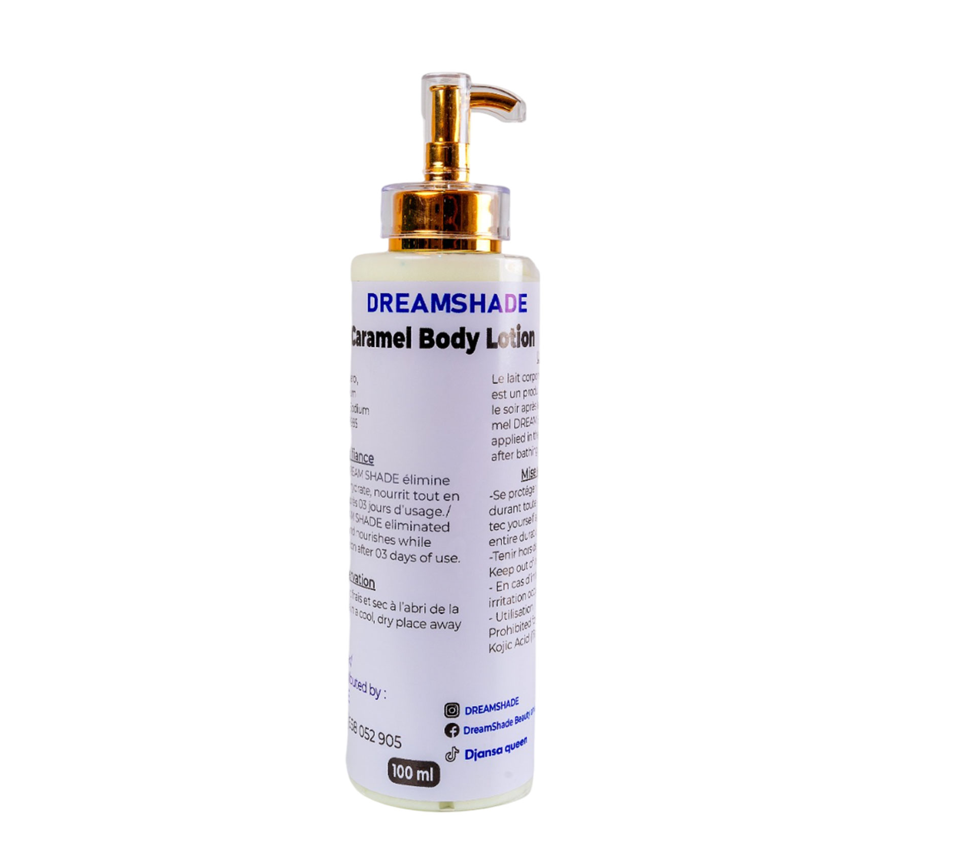 DREAMSHADE Lotion De Visage Caramel Face Lotion 100 millilitre – GTIN 6174000294036
