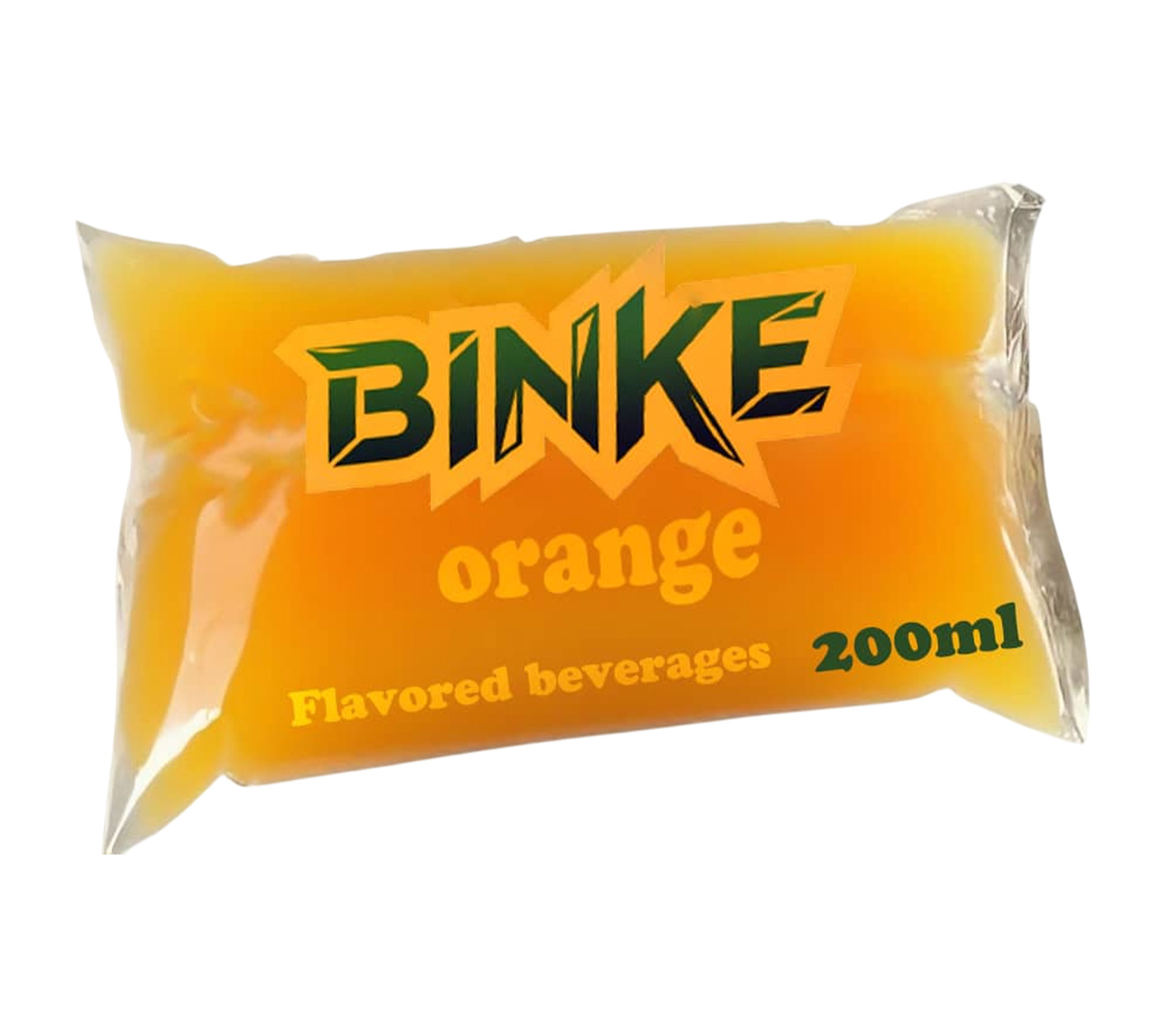 BINKE Glaçons Comestibles En Sachet Saveur Orange 200 millilitre – GTIN 6176000157618