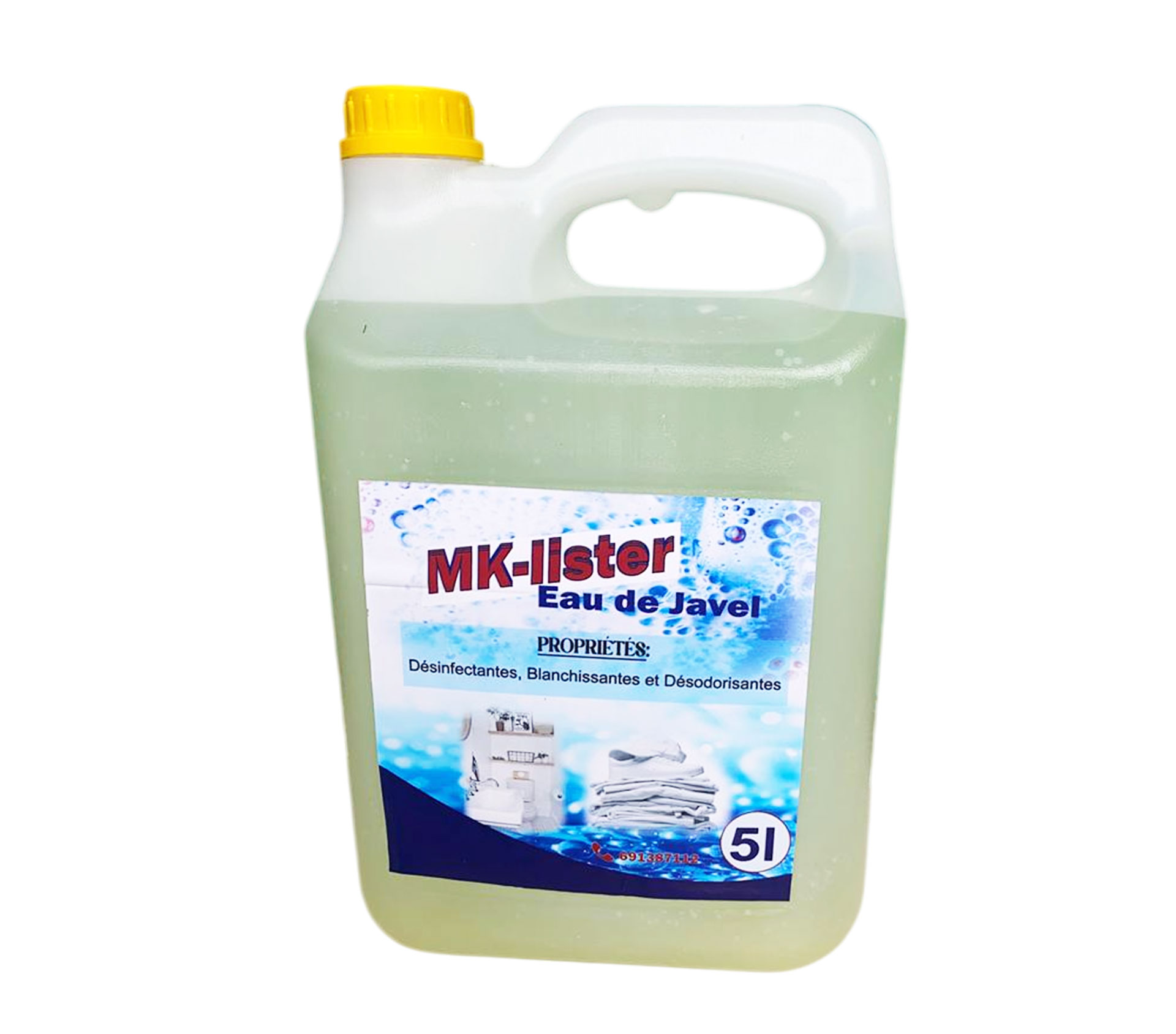 MK-LISTER Eau De Javel 5 litre – GTIN 6176000156918