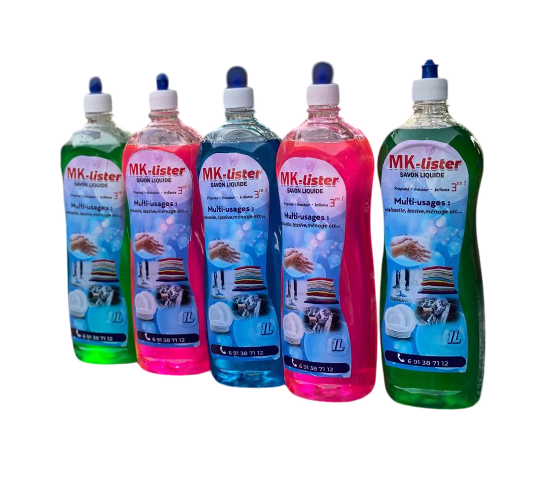 MK-LISTER Savon Liquide Multi-Usage 1 litre – GTIN 6176000156963