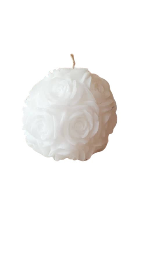 LUMEN CHRISTI Bougie Boulle De Rose 90*90 mm 200 gram – GTIN 6174000341235