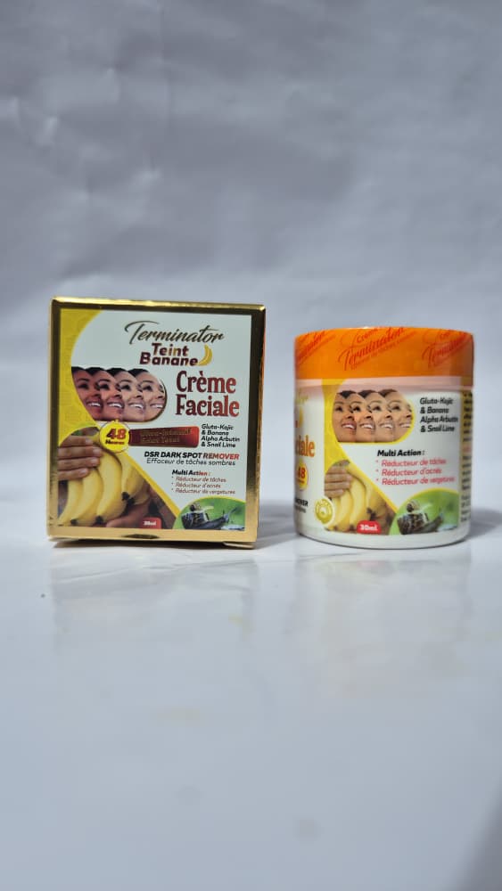 TERMINATOR Crème Faciale Teint Banane 30 millilitre – GTIN 6171100201261