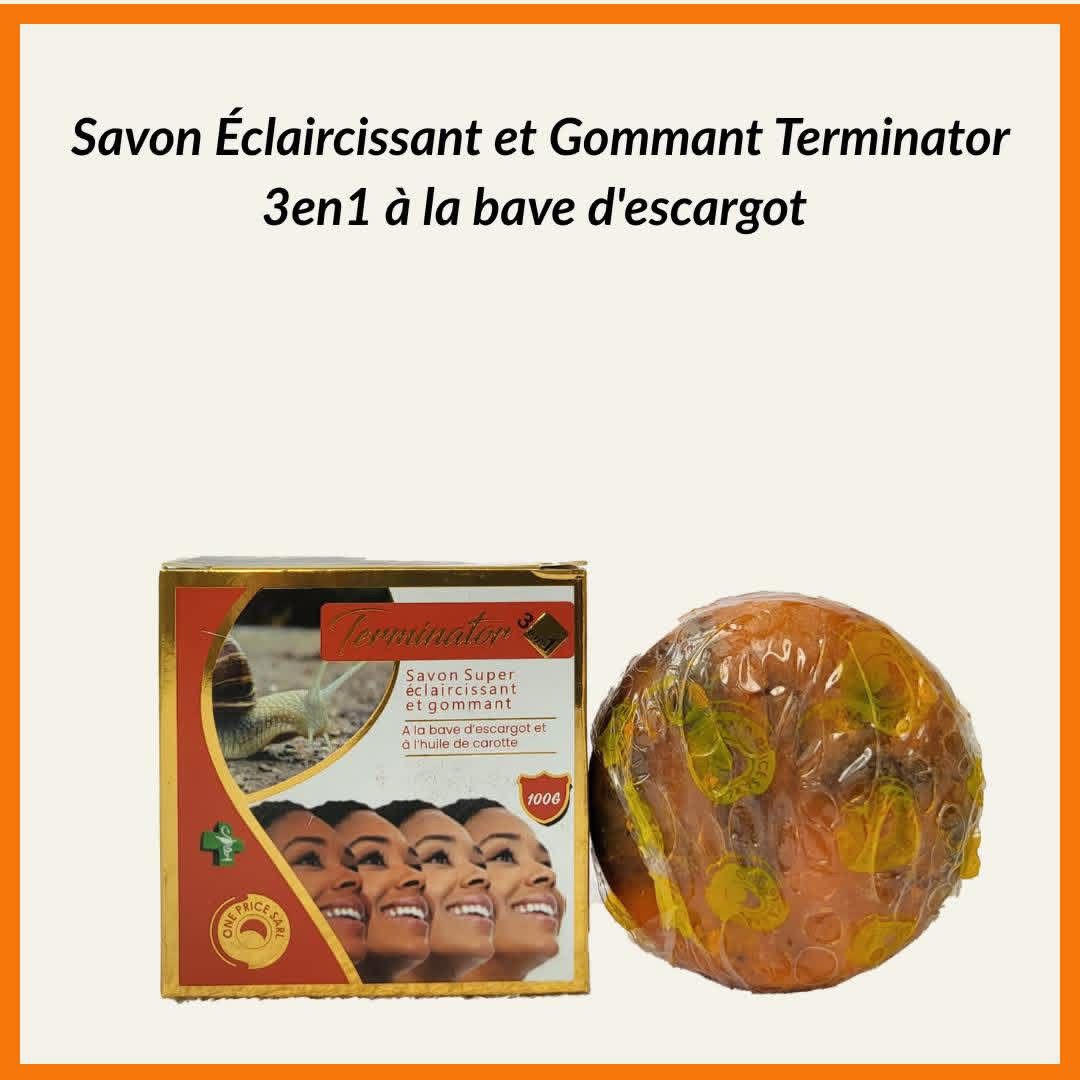 TERMINATOR Savon Escargot 3 en 1 200 gram – GTIN 6171100200370