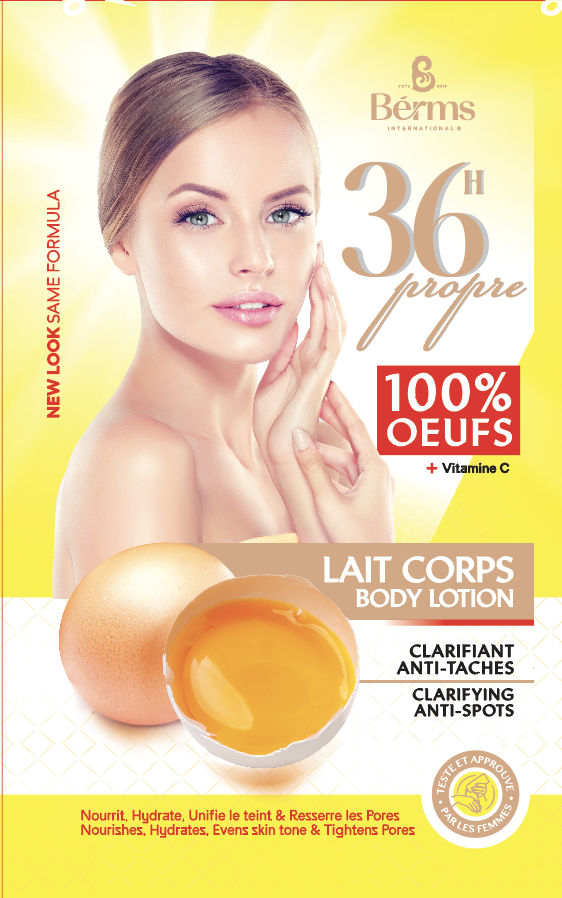 36HEURES PROPRE 36 Heures Propre Lait corps Body Lotion Clarifiant anti-tâche 100% Oeuf 300 millilitre – GTIN 6174000270214