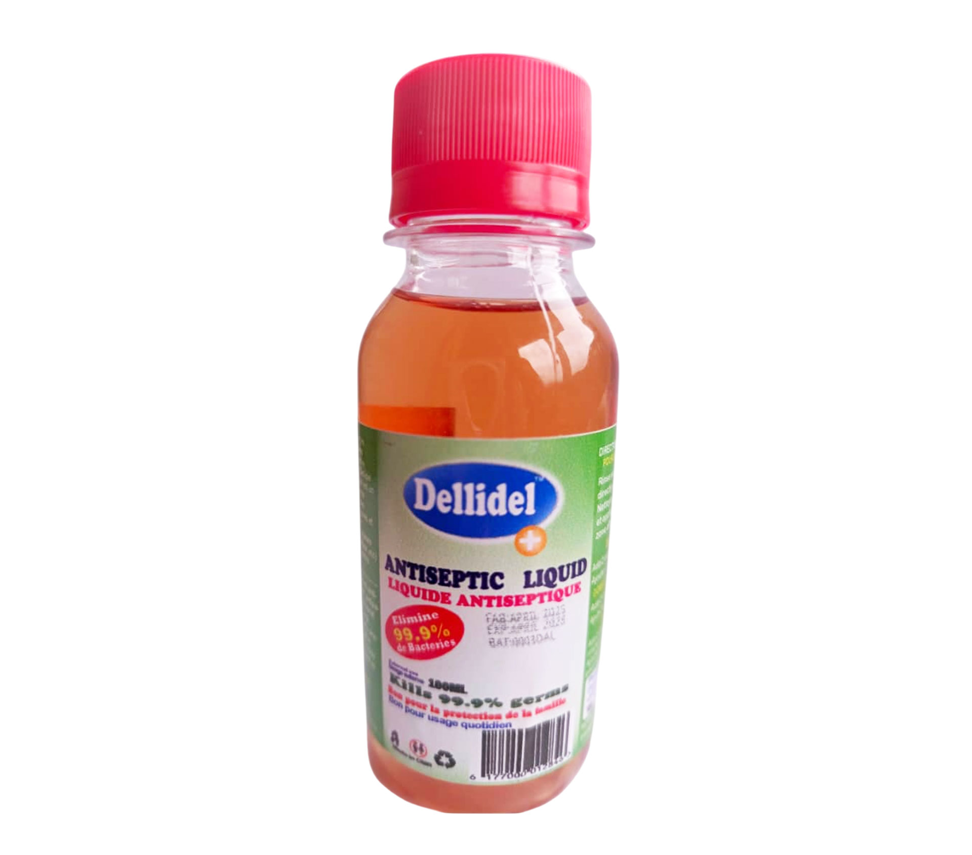 Dellidel Liquide Antiseptic 100 millilitre – GTIN 6177000012846
