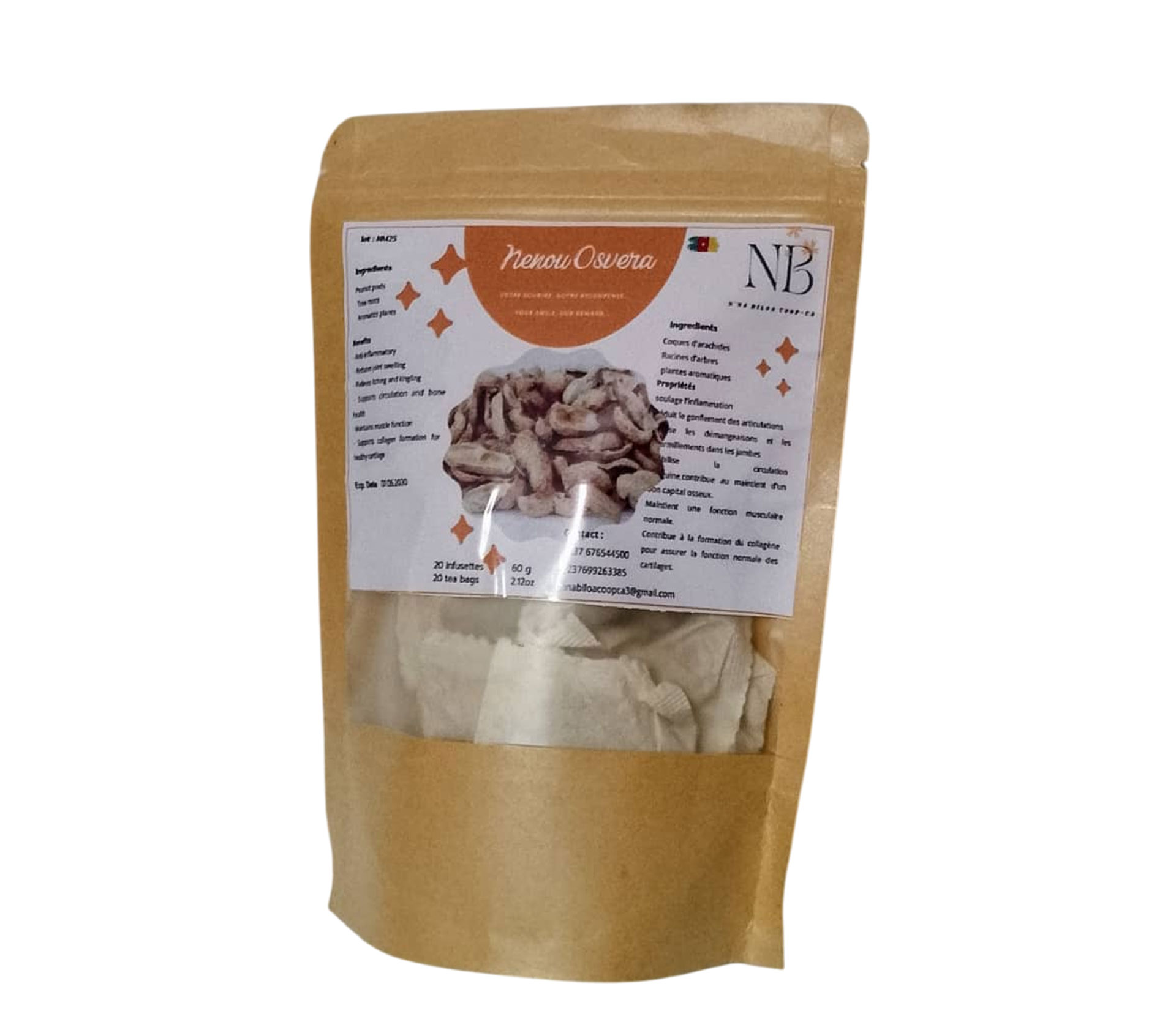 N'NA BILOA COOP - CA Nenou Osvera 20 Infusettes 60 gram – GTIN 6177000019746