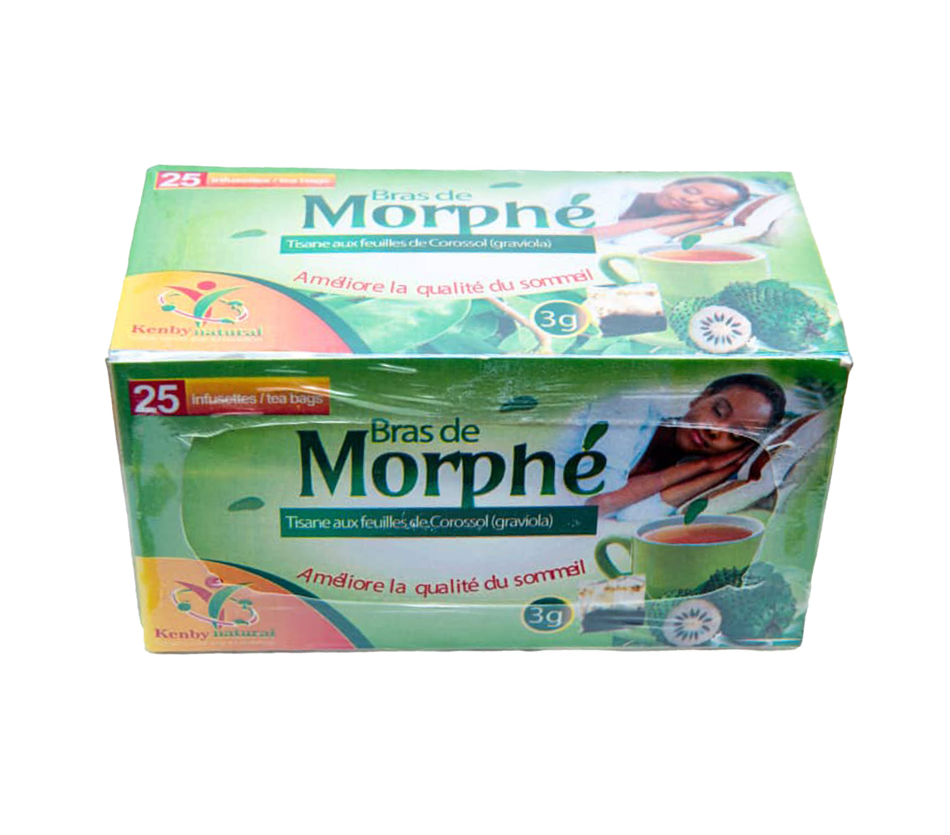 KENBY NATURAL SARL Bras De Morphé (Tisane Aux Feuilles De Corossol) 75 gram – GTIN 6177000022180