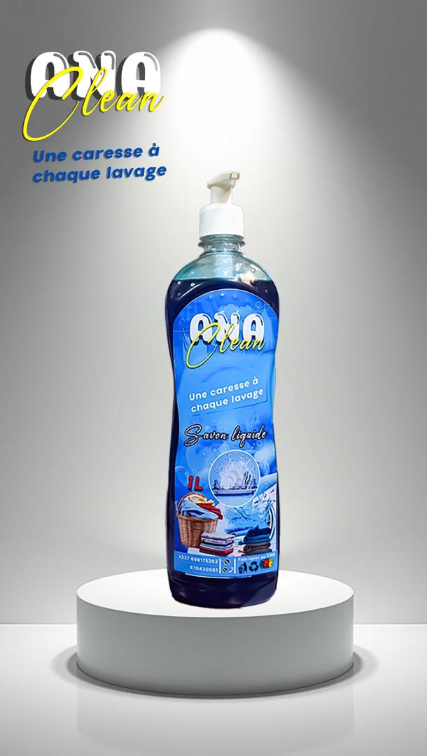 ANA CLEAN Savon Liquide saveur milles fleurs couleur bleue 1 litre – GTIN 6177000025709