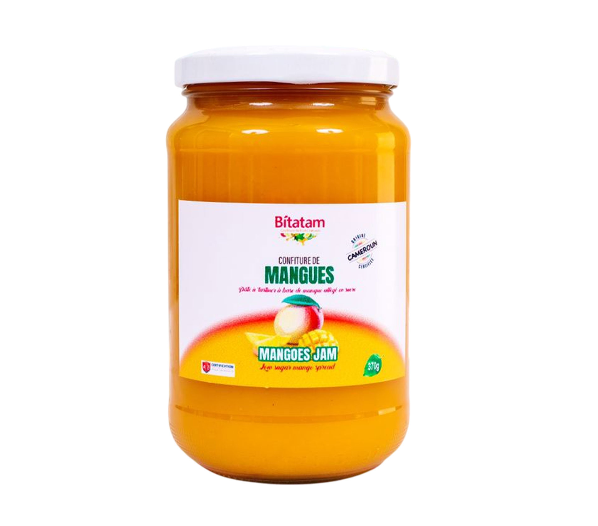 Bitatam Confiture Mangue 380 gram – GTIN 6174000144379