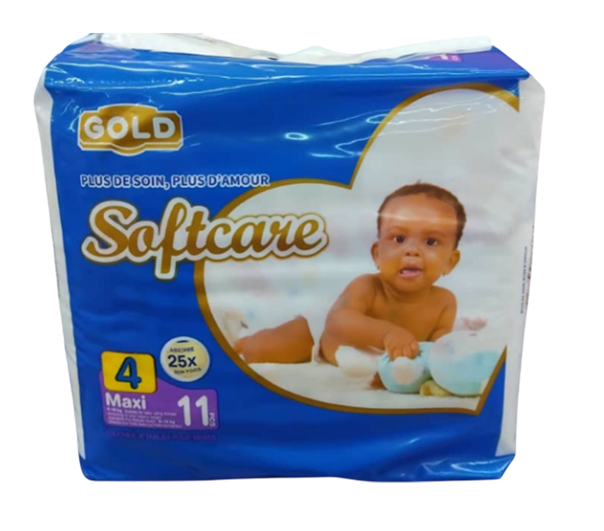 SOFTCARE DIAPERS GOLD Couche De Bébé M 12 Piece – GTIN 6176000017912