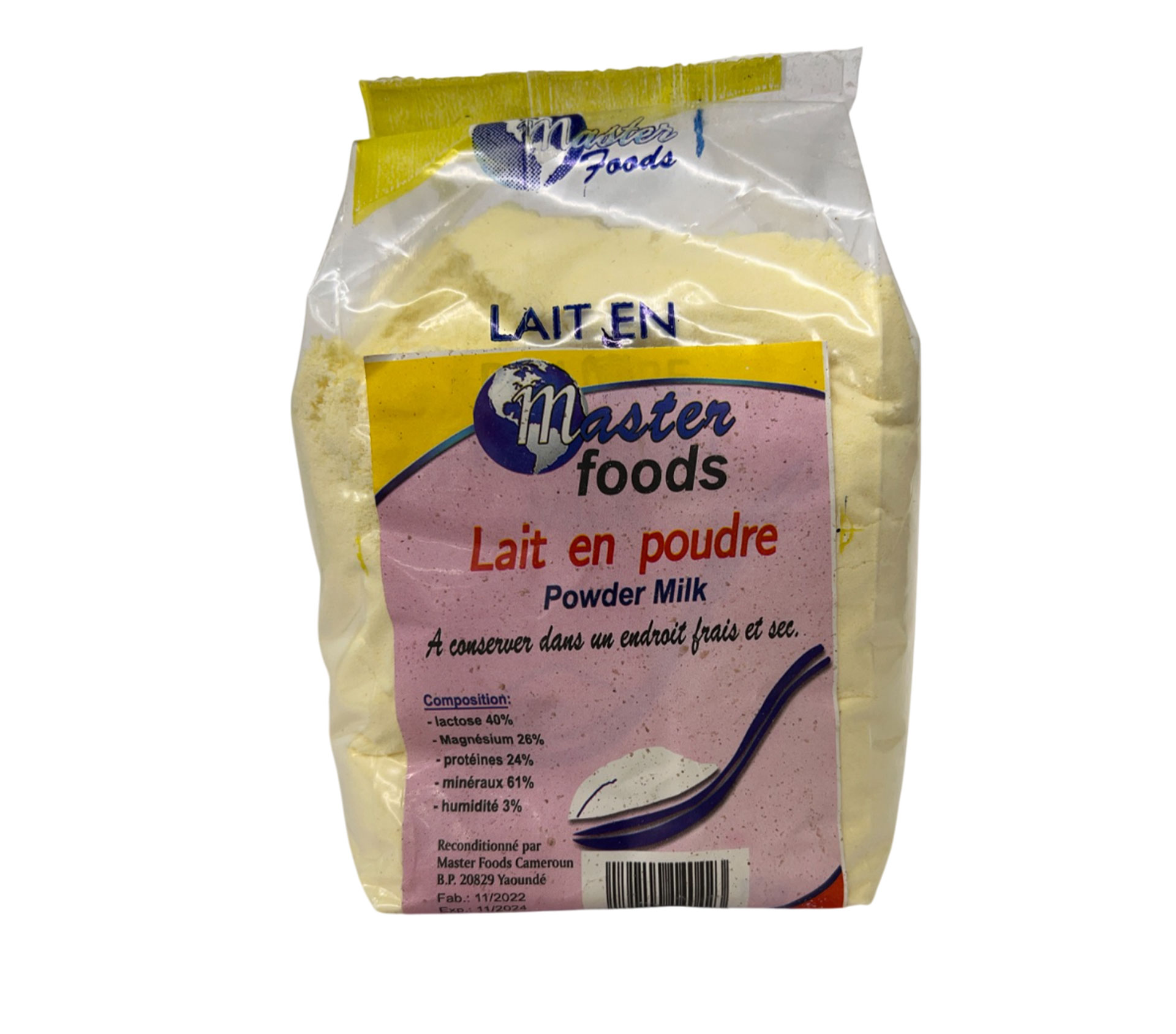 MASTER FOODS LAIT EN POUDRE 1 kilogram – GTIN 6171100140416