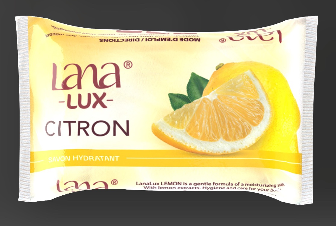 LANALUX Savon Dur Citron 200gr LANA Bio Cosmetics Savon Dur Citron 200 Gram – GTIN 6171100180030