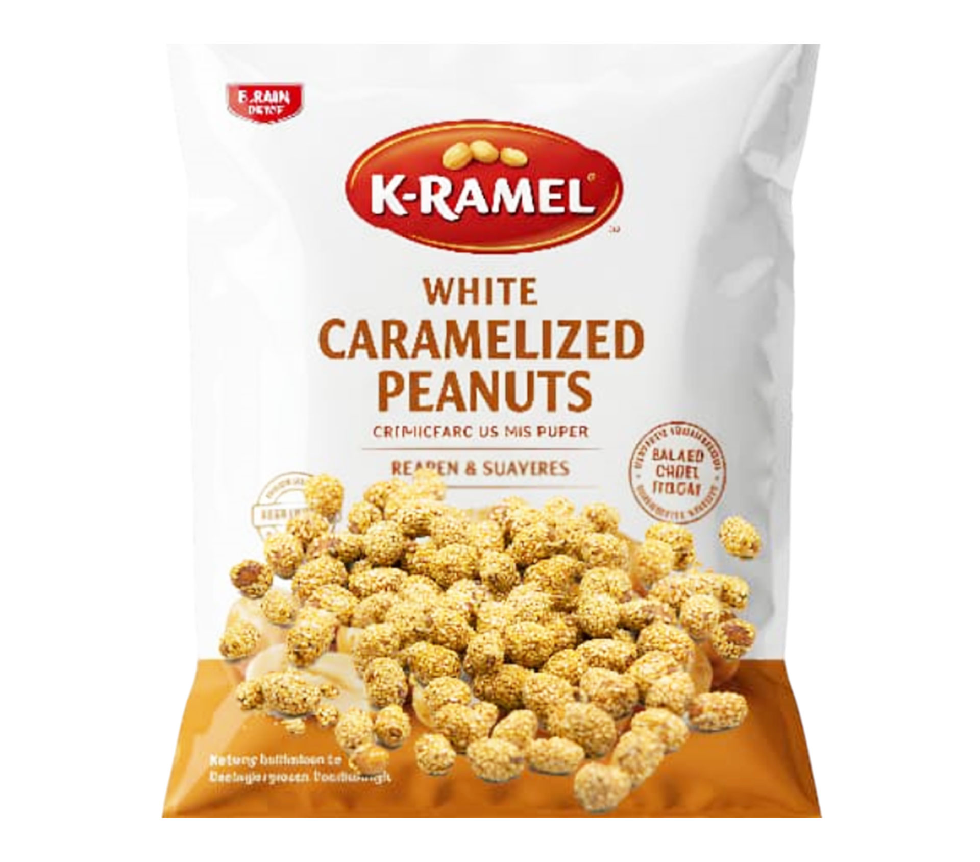 K-RAMEL Arachides Blanc Caramélisé 50 gram – GTIN 6177000018718