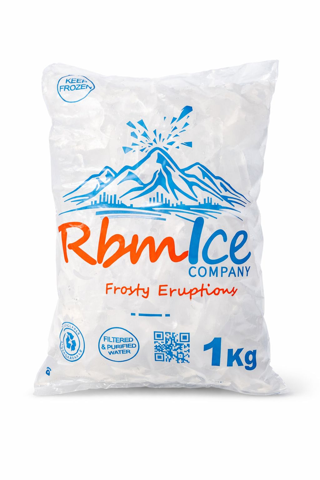 RBM ICE Tube Ice 1 kilogram – GTIN 6176000169208