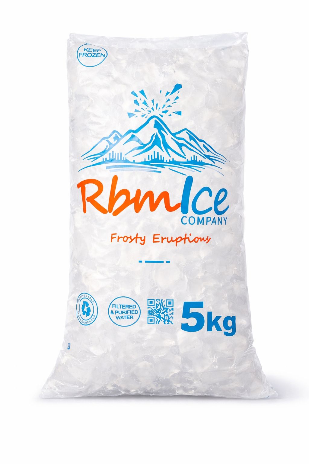 RBM ICE Tube Ice 5 kilogram – GTIN 6176000169222