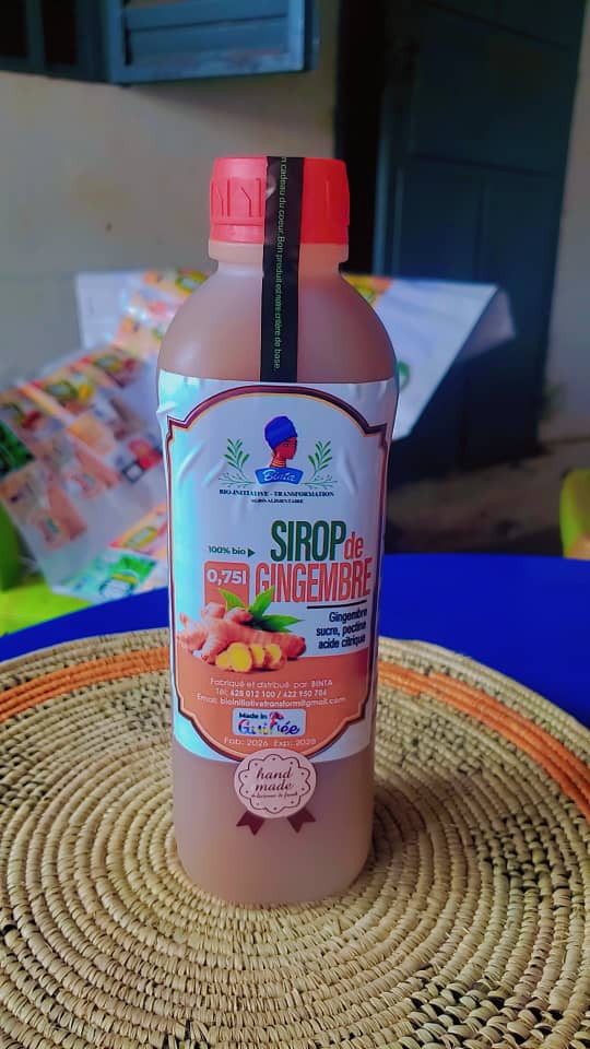 BINTA Sirop De Gingembre 0.75 litre – GTIN 6174000359162