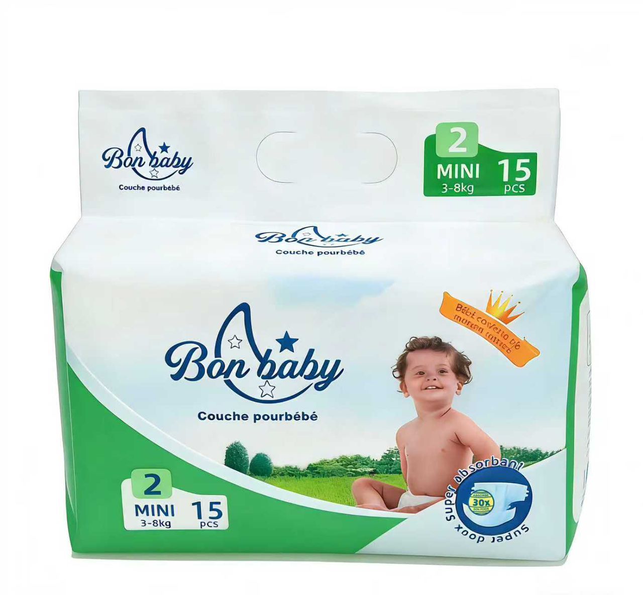 BONJOURS Couche Jetable Bébé Taille S 1 piece – GTIN 6174000291004