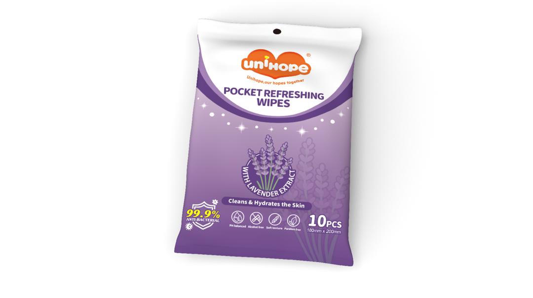 UNIHOPE Pocket Refreshing Wipes 10 piece – GTIN 6174000337115