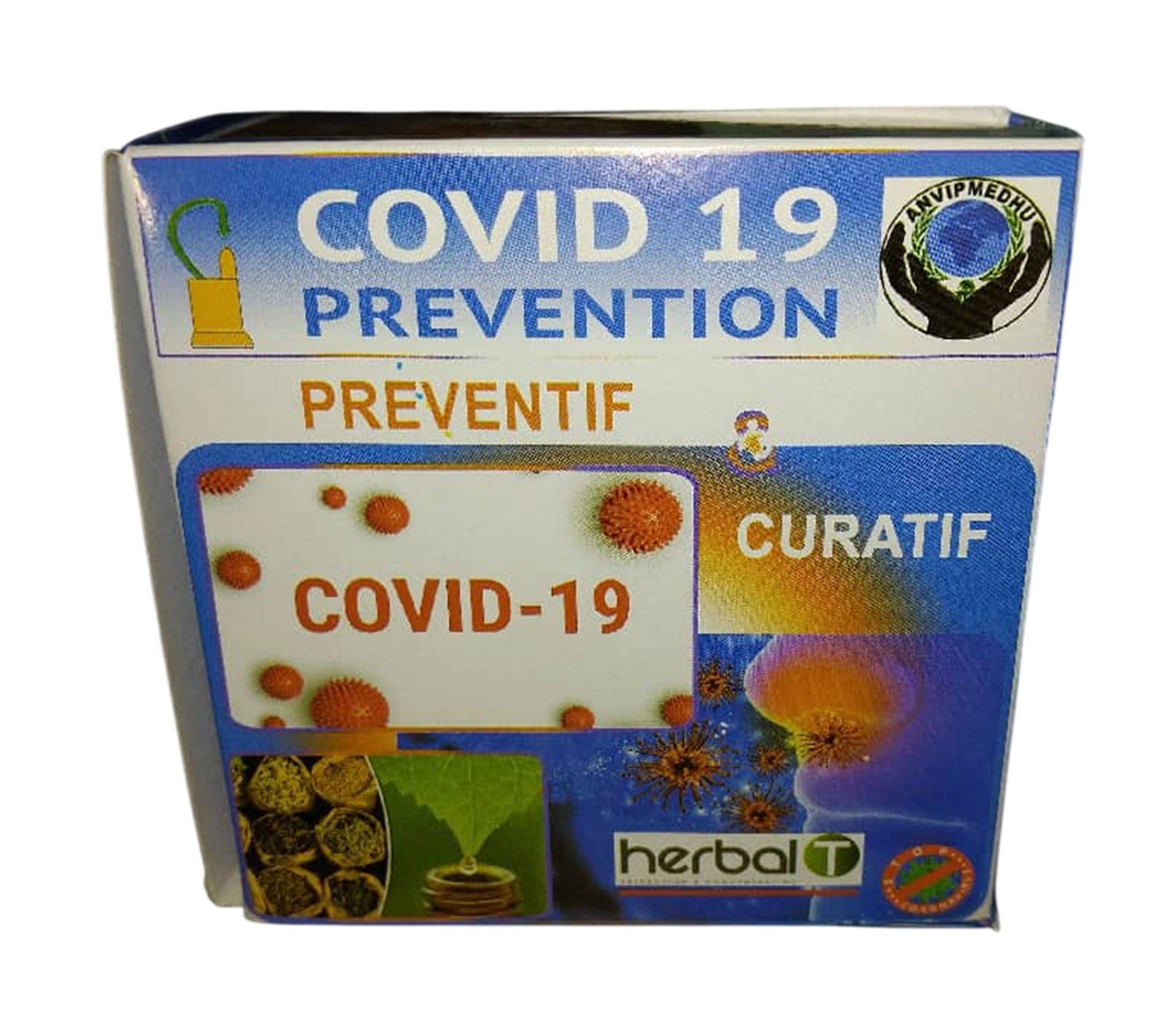 ASSOCIATION POUR LA NOUVELLE VISION DES PLANTES MEDICINALES ET DE LA D Covid 19 Prevention 70 gram – GTIN 6174000306432