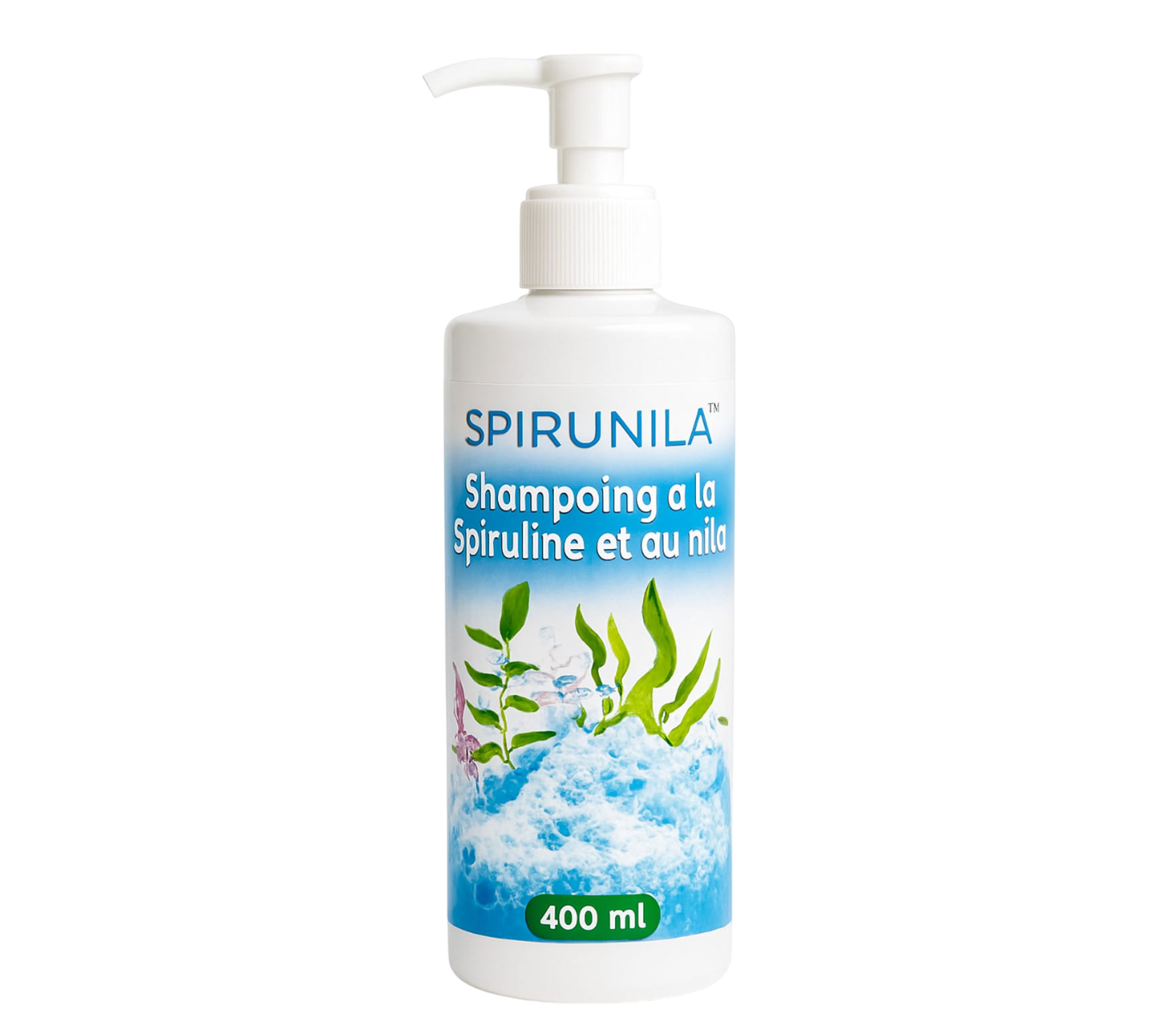 SPIRUNILA Shampooing À Base De Spiruline Et Nila 500 millilitre – GTIN 6177000012662