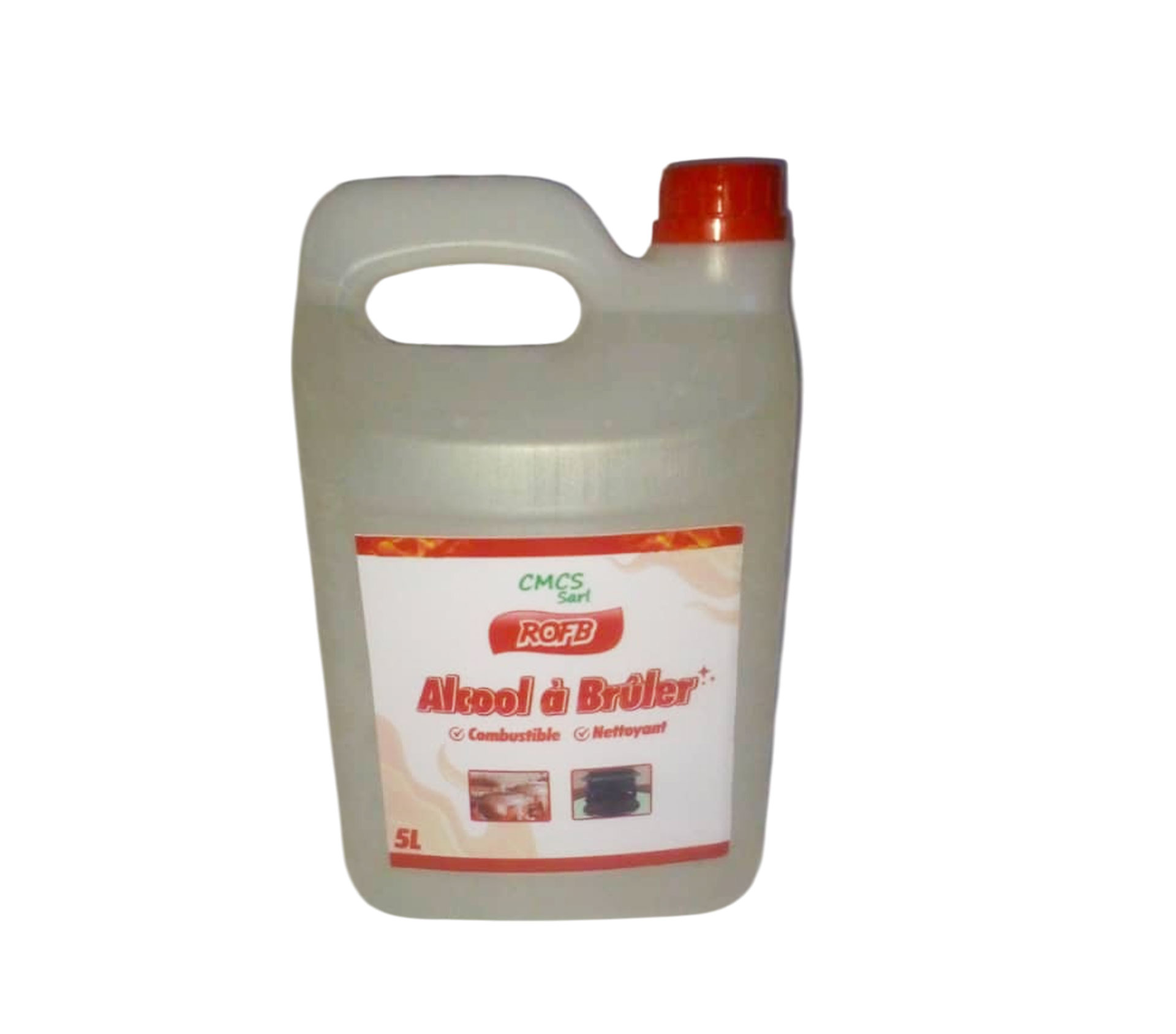 ROFB Alcool à Brûler 5 litre – GTIN 6176000150299