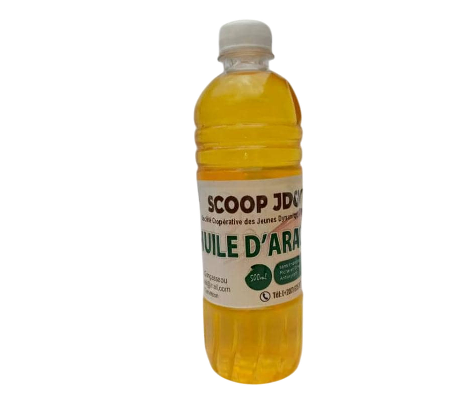 SCOOPS JDGM Huile D'Arachide 0.5 litre – GTIN 6176000156321