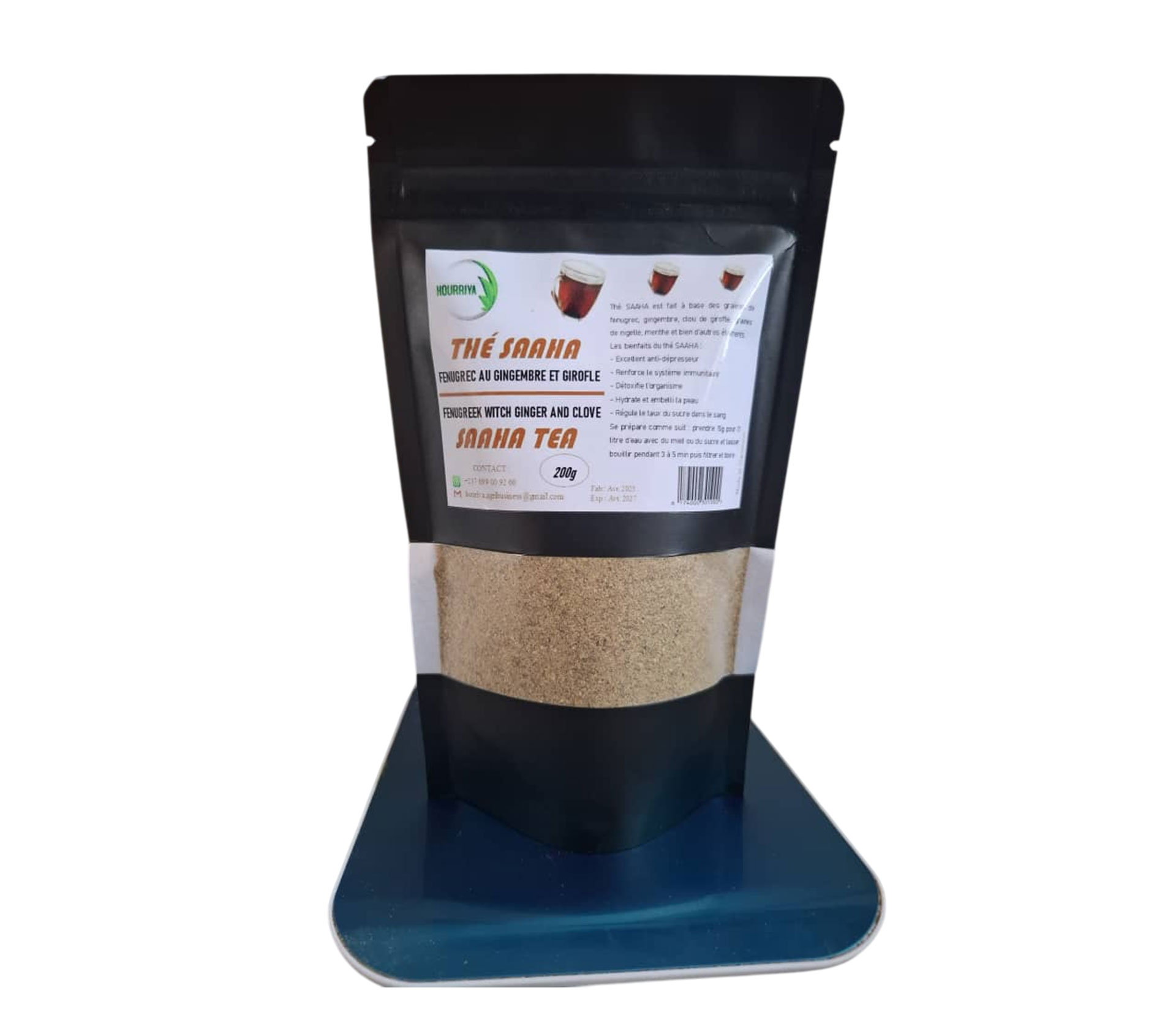 HOURRIYA Thé Saaha Fenugrec Au Gingembre Et Au 200 gram – GTIN 6174000301000