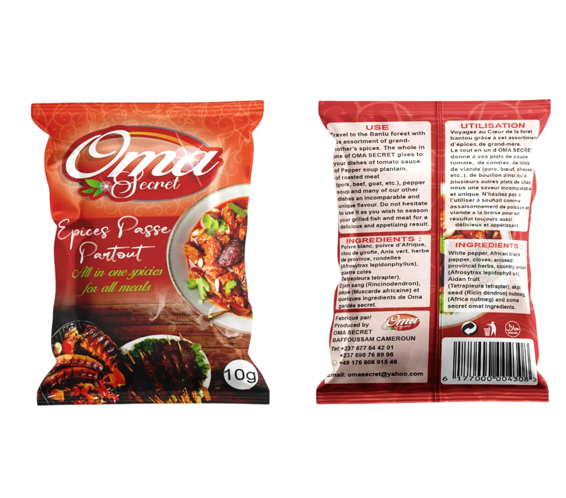 Oma secret petit Tout en un de 10g 10 gram – GTIN 6177000004308