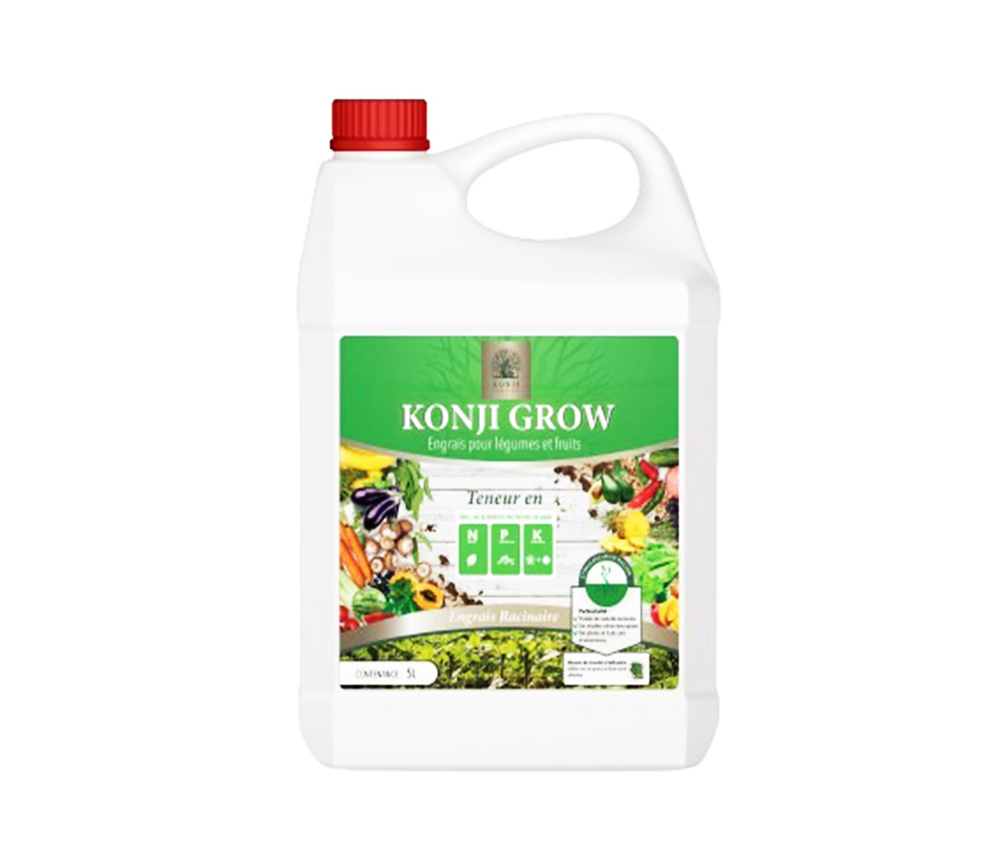 KONJI GROW Engrais bio 5 Litre – GTIN 6177000012976