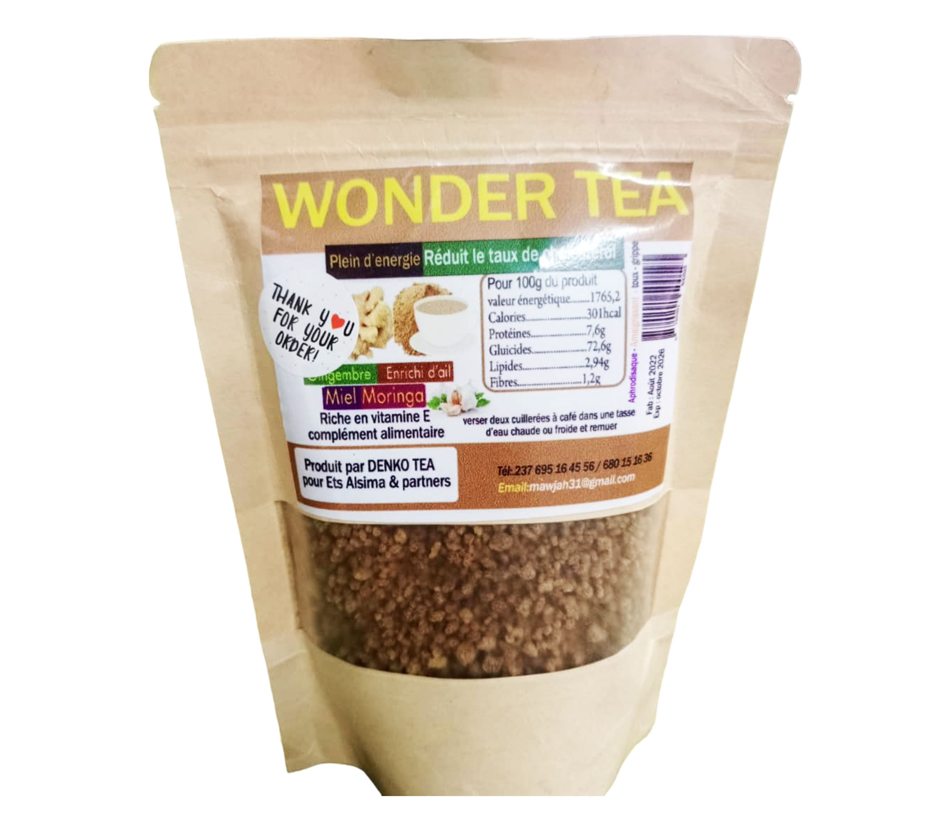 WONDER TEA Thé 200 Gram – GTIN 6176000115564