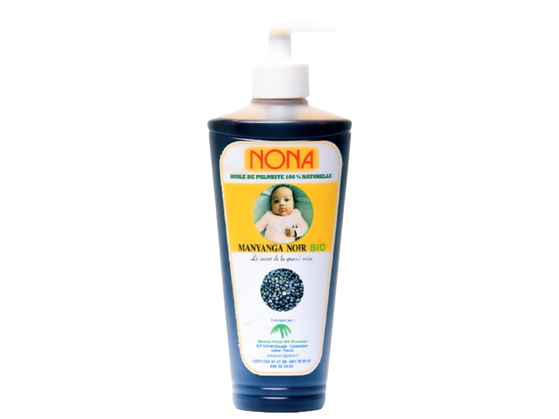 Nona Huile de Palmiste Noir Bouton Poussoir 330 Millilitre – GTIN 6174000206053