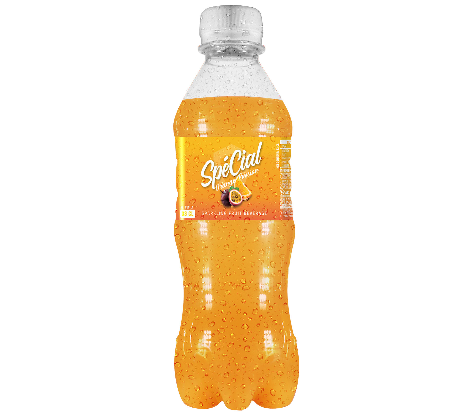 Special Boisson Rafraîchissante sans Alcool Orange Passion 0.33 litre – GTIN 6176000001034