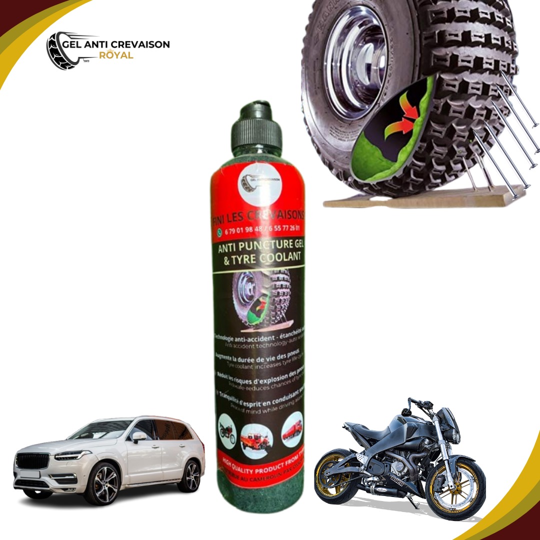 ROYAL Gel Anti Crevaison Pour Pneus 500 millilitre – GTIN 6177000017704
