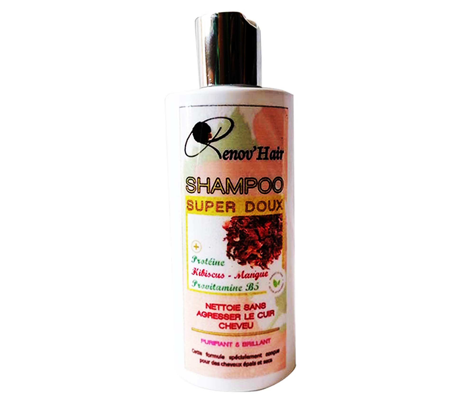 renov'hair Shampooing super doux Hibiscus et mangue 200 Millilitre – GTIN 6176000110620