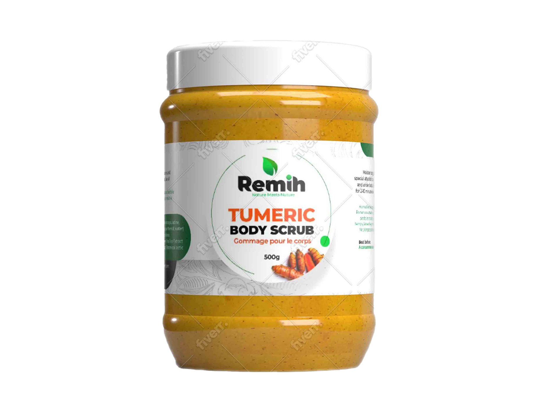 Remih Tumeric Scrub Cosmetics 500 Gram – GTIN 6174000179289