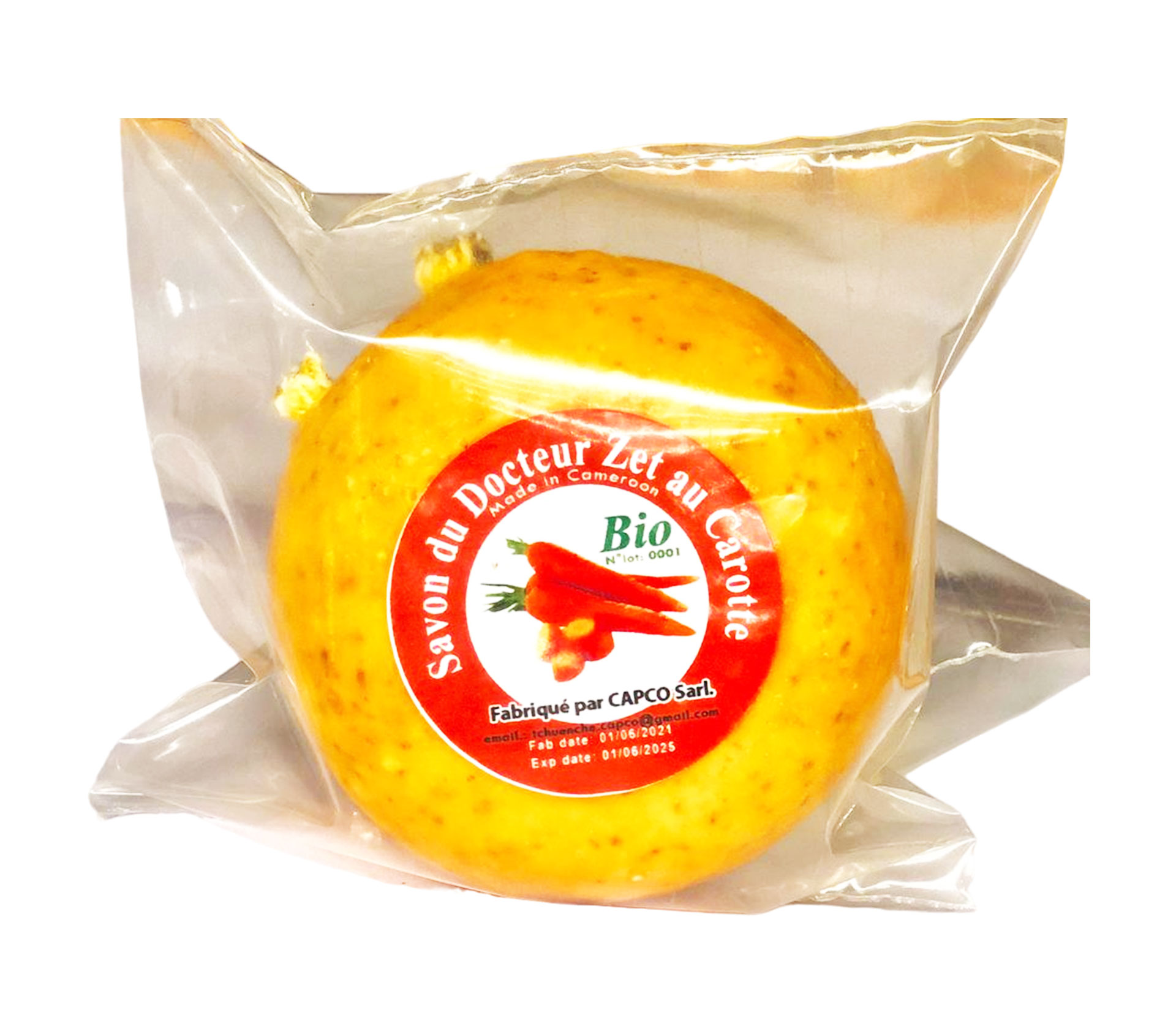 DOCTEUR ZET Savon Corde Carotte 300 Gram – GTIN 6176000128601