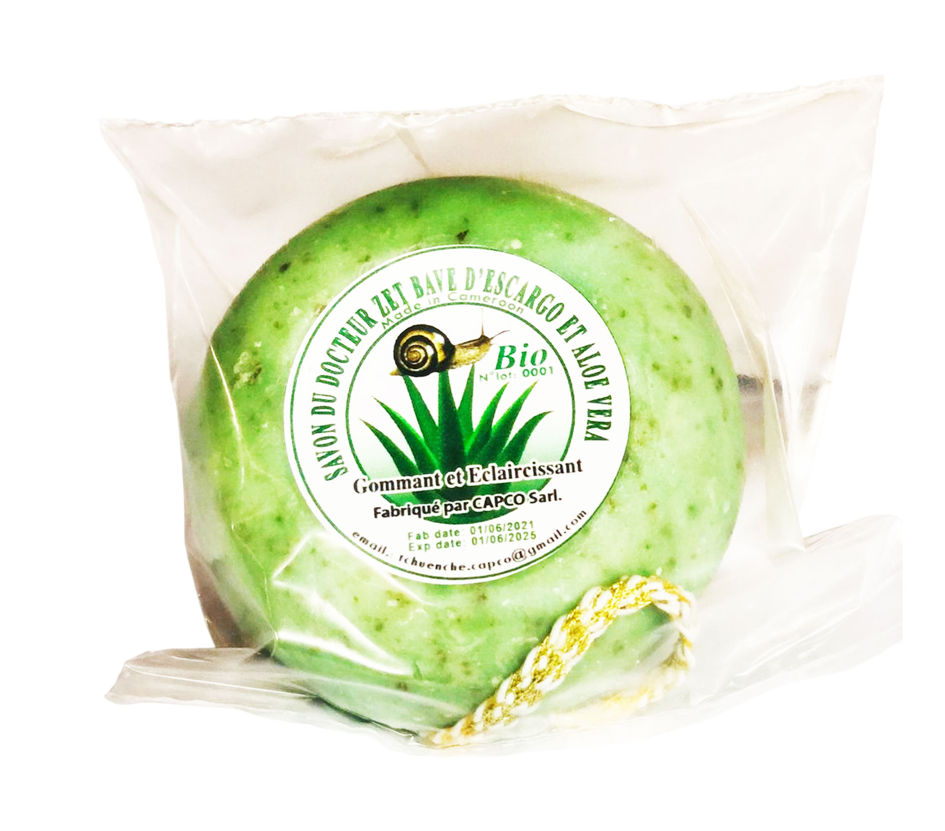 DOCTEUR ZET Savon Corde Bave D'escargot Et Aloe Vera 300 Gram – GTIN 6176000128632