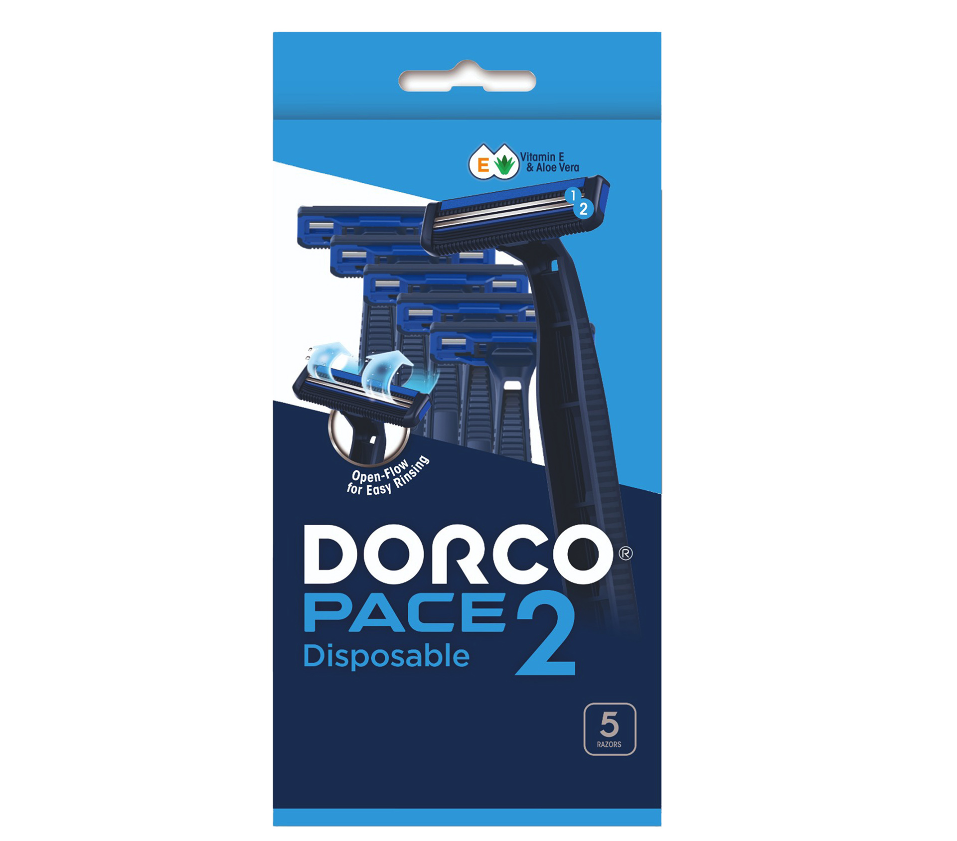 DORCO Pace 2 Rasoir 5 Piece – GTIN 6176000081043