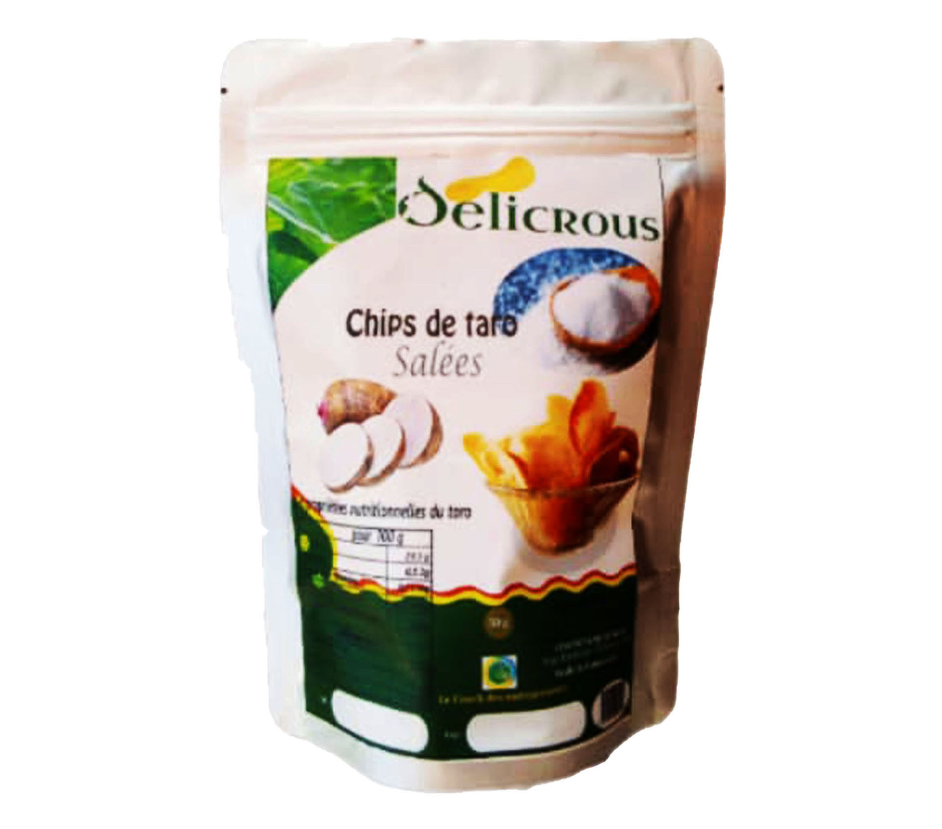 Délicrous Chips de Taro Salées 50 Gram – GTIN 6176000083320