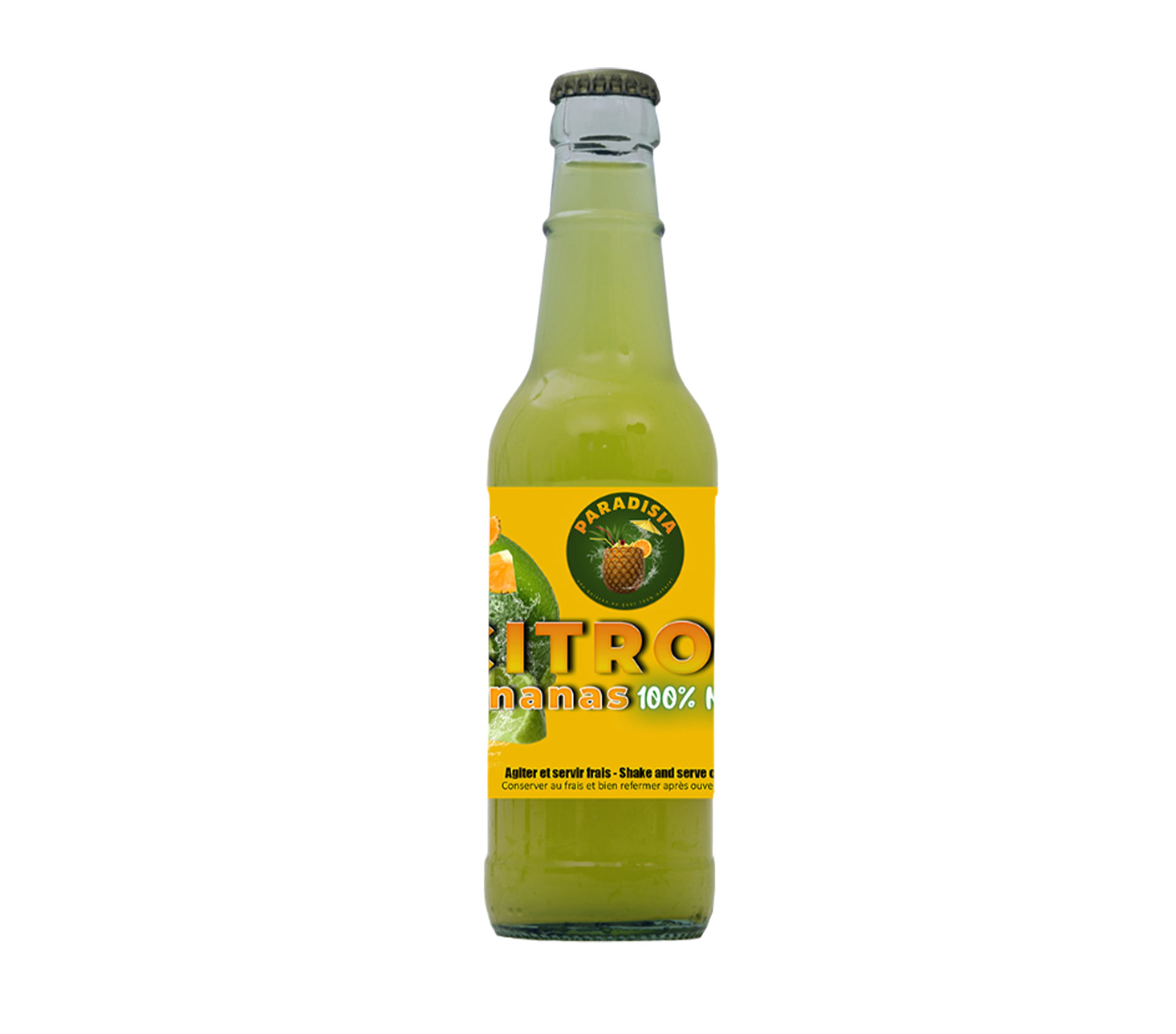 PARADISIA Jus Ananas Citron 33 centilitre – GTIN 6176000139737