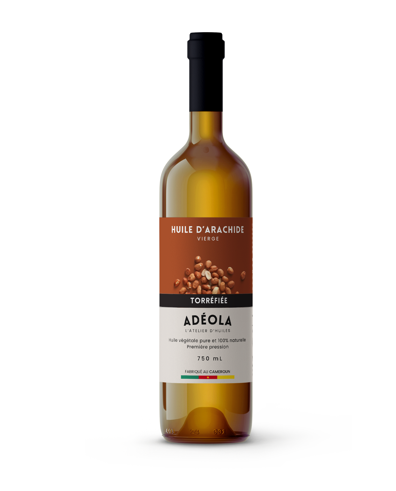 Adéola Huile d’arachide Vierge 750 millilitre – GTIN 6176000140405