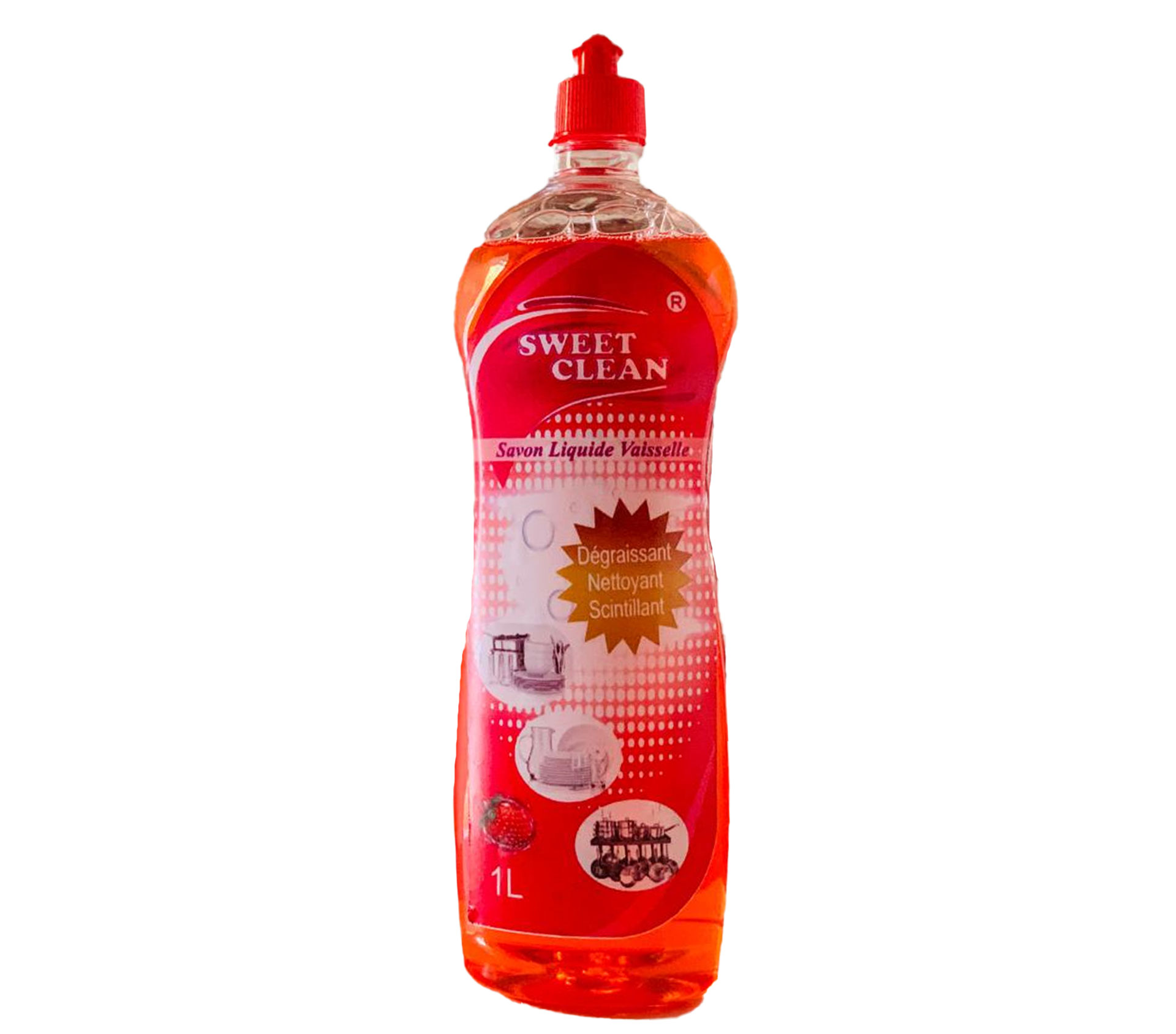 VAISSELLE Savon liquide Sweet Vaisselle Fraise 1 Litre – GTIN 6176000112907