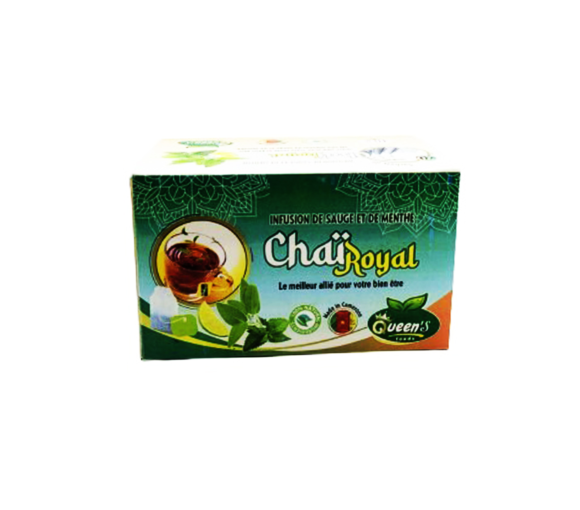 CHAI ROYALE Infusettes De Thé De Sauge Et De Menthe 40 Gram – GTIN 6177000011948
