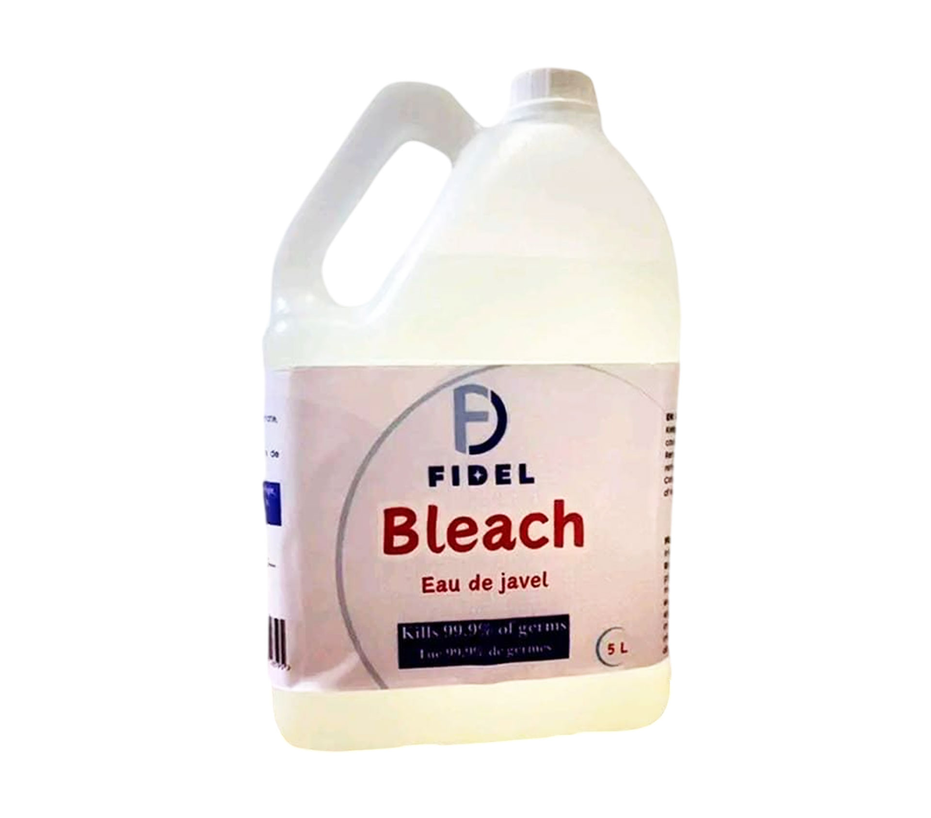 FIDEL Eau De Javel Natur 5 litre – GTIN 6176000128595