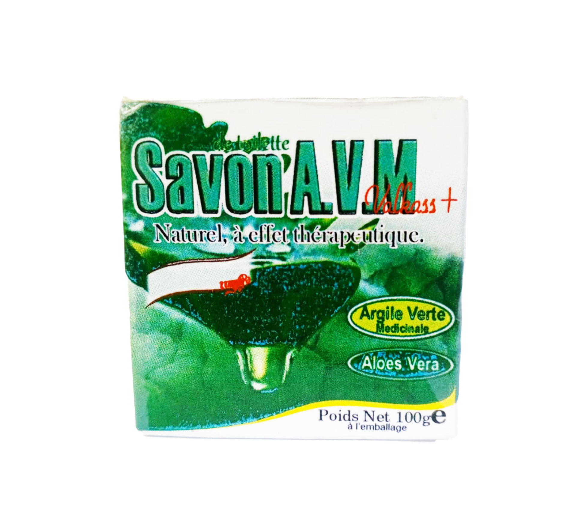AVM VALKASS+ Savon Médical à Base D'argile Verte 100 Gram – GTIN 6176000114505