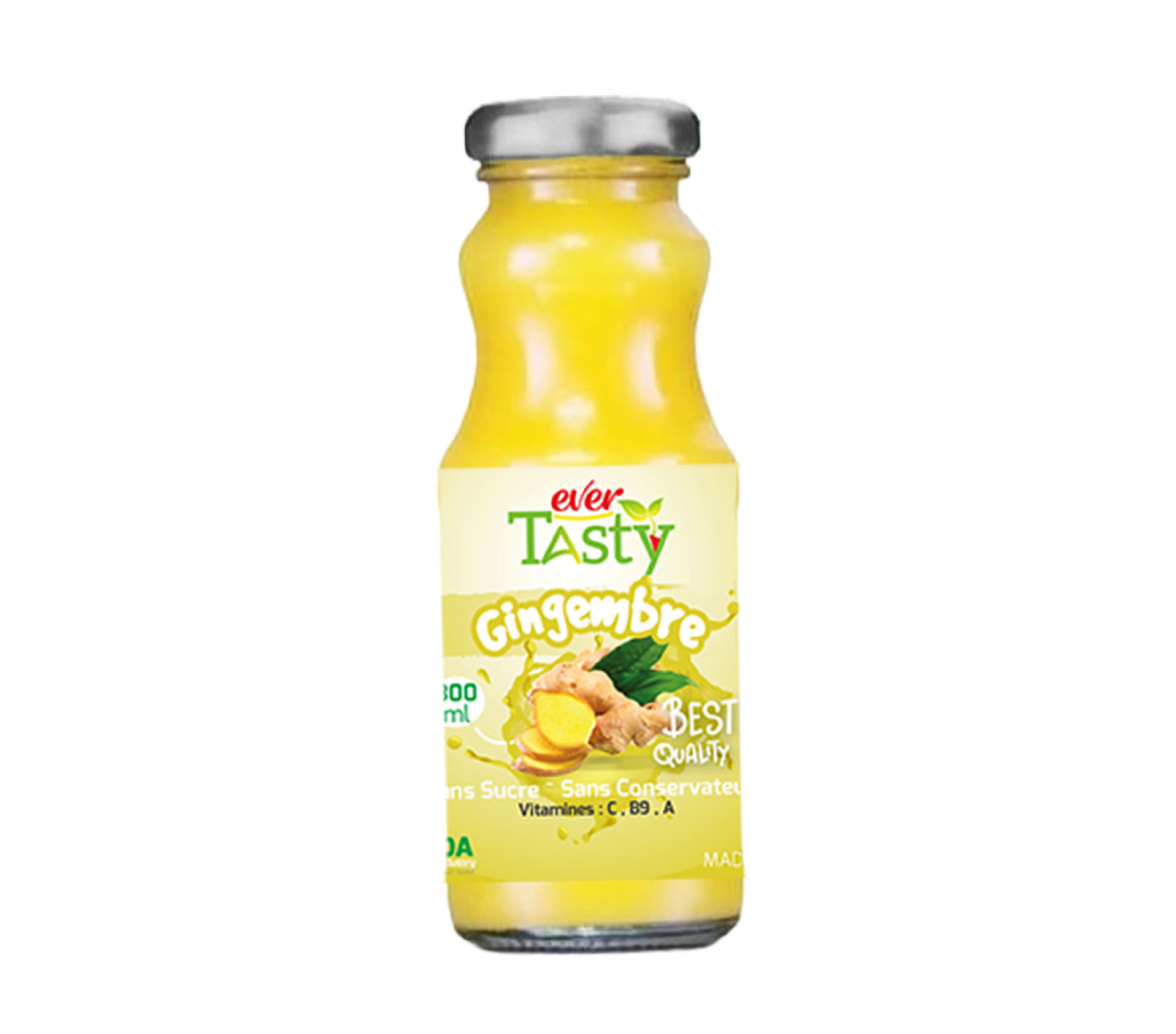 EverTasty EverTasty Ananas ~ Gingembre Jus naturel D'Ananas Gingembre 300 Millilitre – GTIN 6177000001093