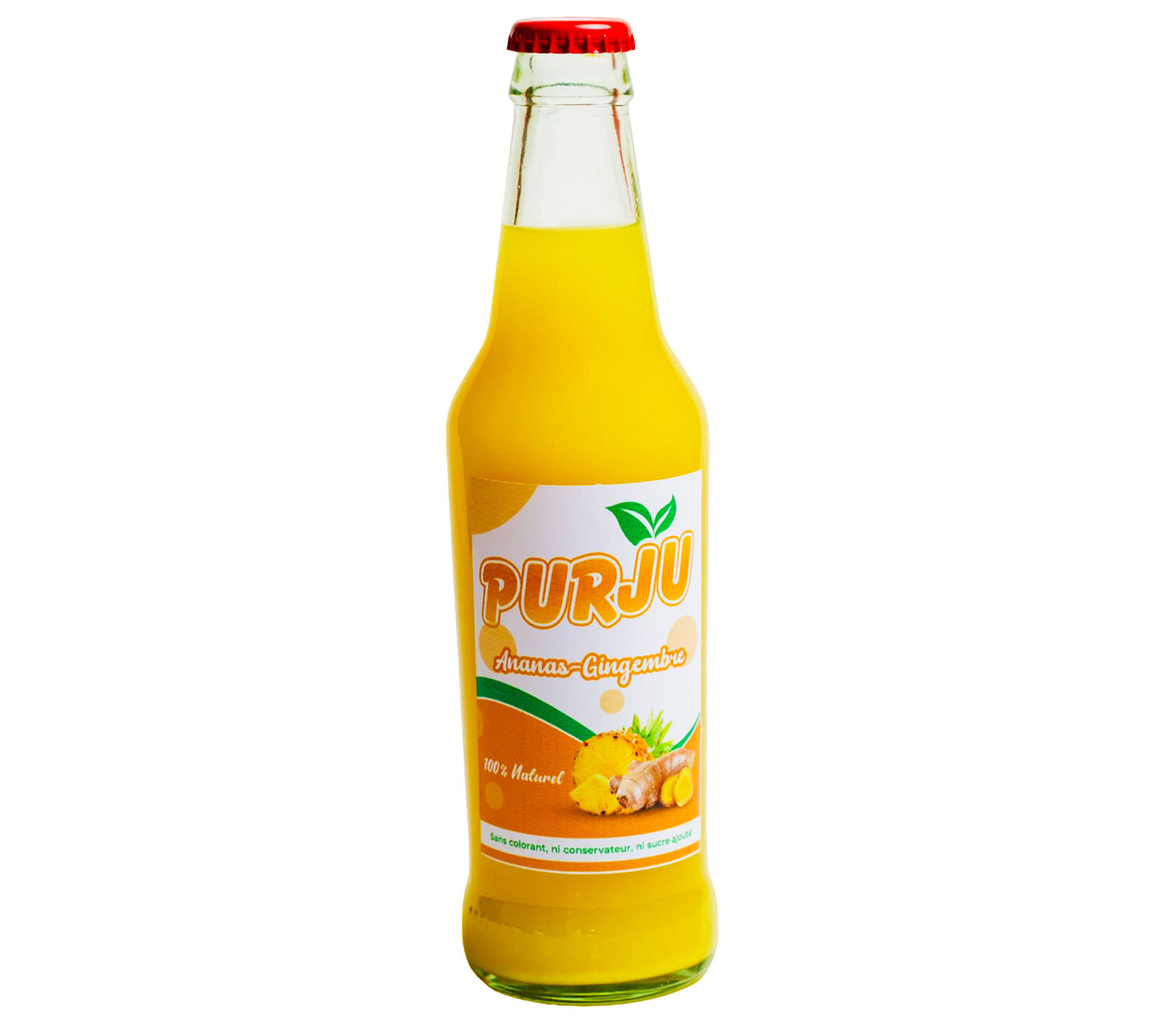 PURJU Jus De Fruits Ananas-gingembre 33 Centilitre – GTIN 6176000115342