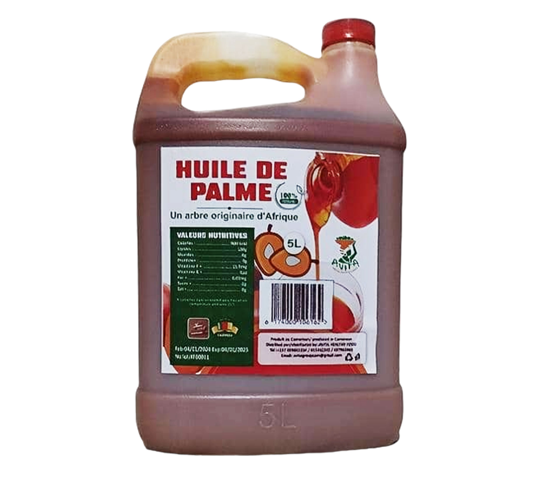 AViTA Huile De Palme 5 litre – GTIN 6174000106162