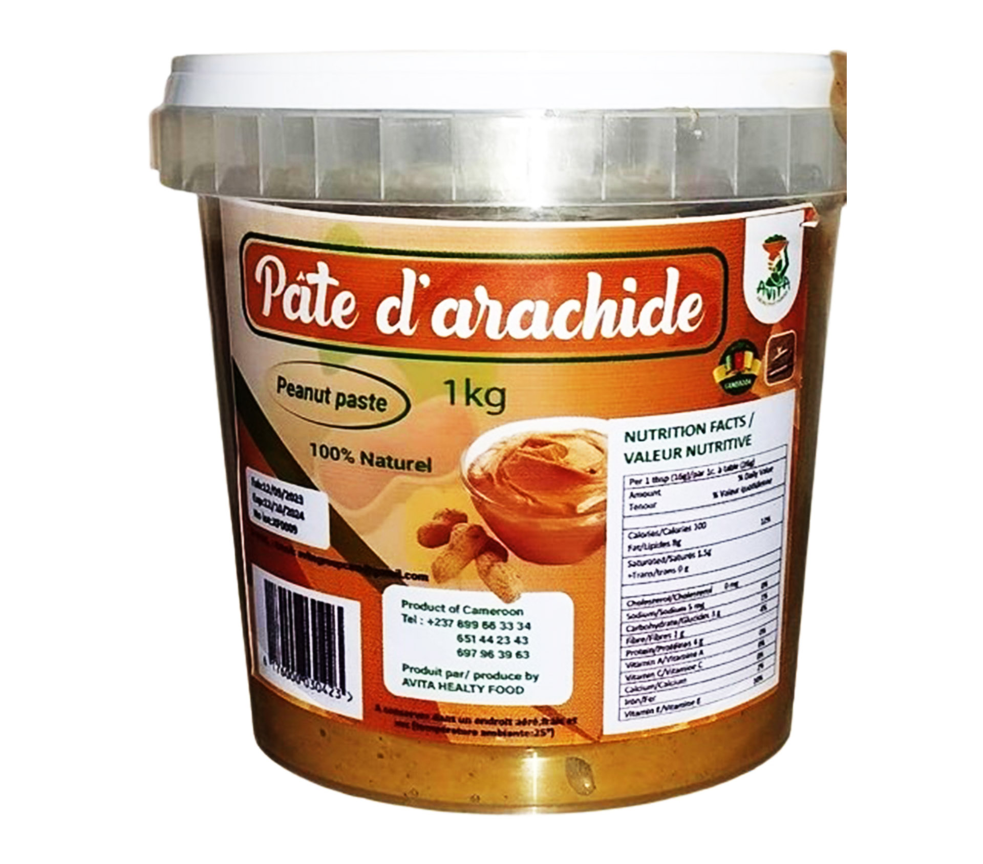 AVITA HEALTHY FOOD Farine de banane cochon 500 Gram – GTIN 6176000030423